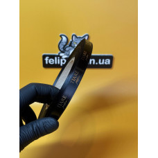 Чорна Атласна Стрічка З Логотипом 