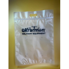 Зіп-Пакет З Вашим Логотипом З Ручкою ГЛЯНЦЕВИЙ 35х45см