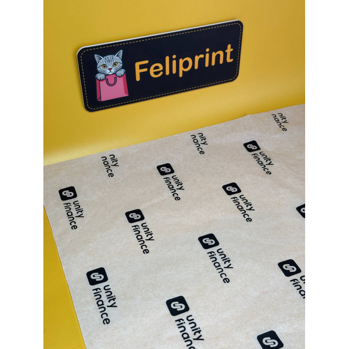 Тіш'ю Папір 30г Щільний БІЛИЙ 50х70см З Вашим Логотипом