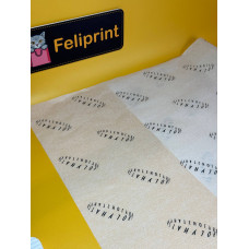 Тіш'ю Папір 30г Щільний БІЛИЙ 50х70см З Вашим Логотипом