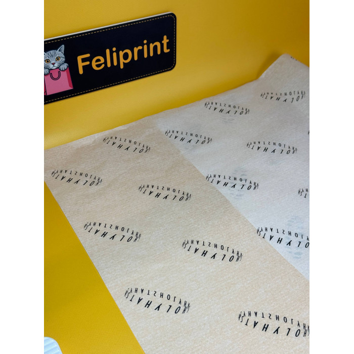 Тіш'ю Папір 30г Щільний БІЛИЙ 50х70см З Вашим Логотипом