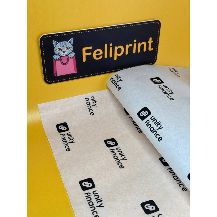 Тіш'ю Папір 30г Щільний БІЛИЙ 50х70см З Вашим Логотипом