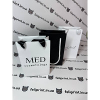 Пакет Ламинированный С Логотипом Черный 10x15 см