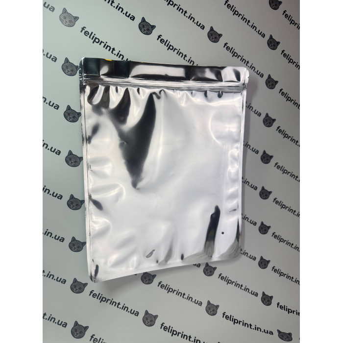 Зіп-пакет Голографічний З Логотипом 25х30см