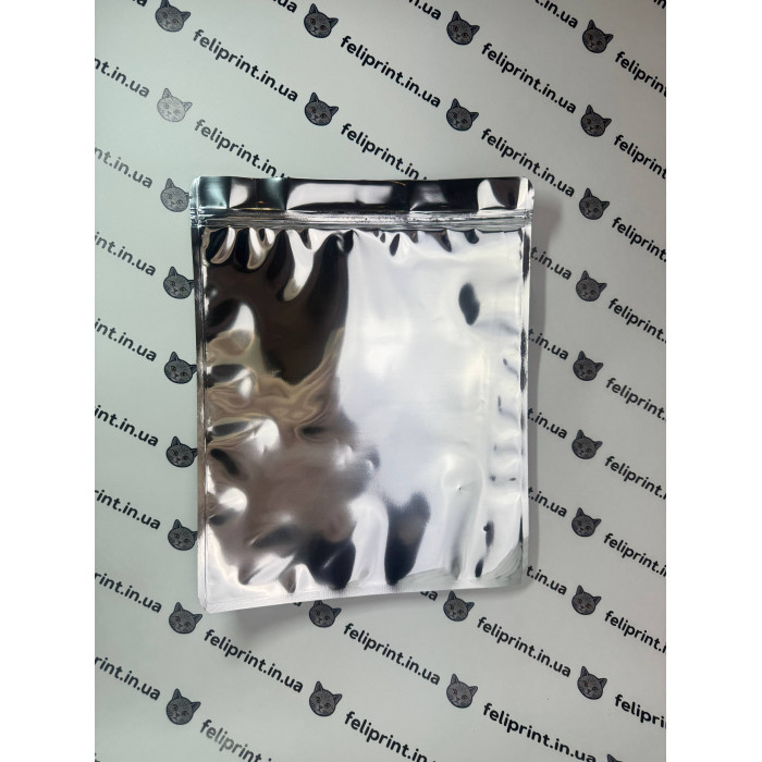 Зіп-пакет Голографічний З Логотипом 25х30см