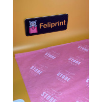 Papier bibułkowy 30g gruby różowy 50x70cm z Twoim logo