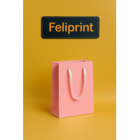 Пакет Ламінований Рожевий 10х15см З Логотипом