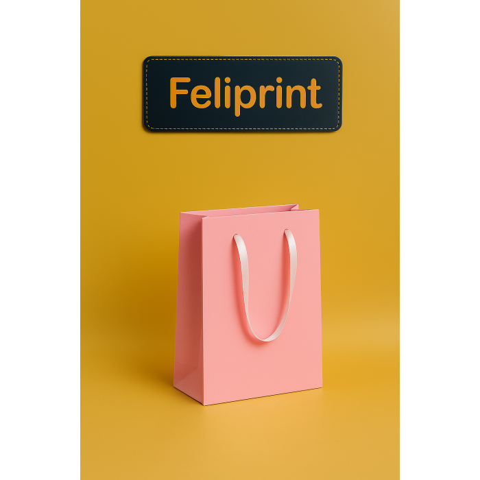 Пакет Ламінований Рожевий 10х15см З Логотипом