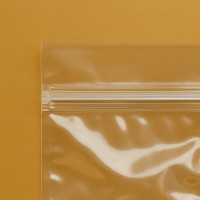 Зип-пакет Глянцевый Прозрачный 7х7см С Вашим Логотипом