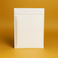 Бандерольний Кур'єрський Пакет Білого кольору матовий 24х32см З Вашим Логотипом