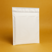 Бандерольний Кур'єрський Пакет Білого кольору матовий 24х32см З Вашим Логотипом