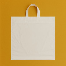 Пакет Петля 90mkm Білого Кольору 40х43см З Вашим Логотипом