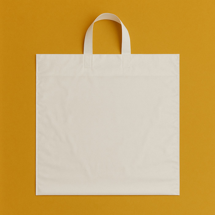 Пакет Петля 90mkm Білого Кольору 40х43см З Вашим Логотипом