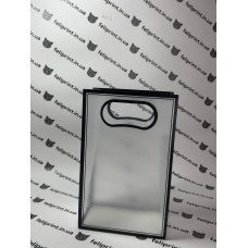 Пакет Банан ПВХ З Чорним Кантом 24х15 З Логотипом