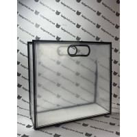 Пакет Банан ПВХ З Чорним Кантом 30х32 З Логотипом