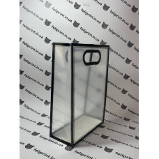 Пакет Банан ПВХ З Чорним Кантом 26х18 З Логотипом