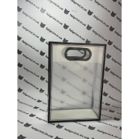 Пакет Банан ПВХ З Чорним Кантом 26х18 З Логотипом