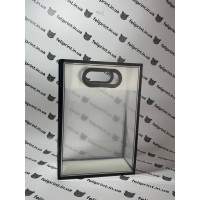 Пакет Банан ПВХ З Чорним Кантом 26х18 З Логотипом