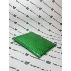 Бандерольний Конверт 23×18 см Зелений Глянцевий
