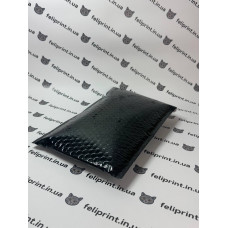 Бандерольний Конверт 23×18 см Чорний Глянцевий