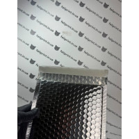 Бандерольний Конверт 23×18 см Срібний  Глянцевий