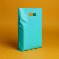 Opakowanie na banany 20x30cm w kolorze turkusowym z Twoim logo