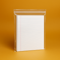 Пакет З Клапаном і Клейкою Стрічкою 15х25см Поліпропіленовий Прозорий З Логотипом