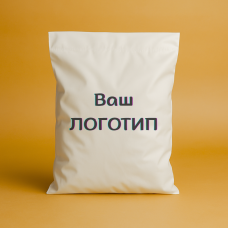 Фасувальний Білого Кольору Пакет 20х35см З Вашим Логотипом