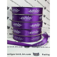 Персонализированная атласная лента с индивидуальным логотипом по заказу 12 мм шириной