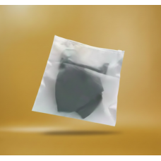 Матовий SLIDER пакет з білим замком 200х200мм З Логотипом