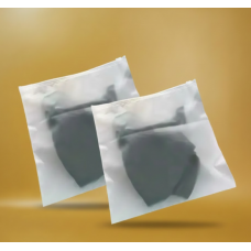 Матовий SLIDER пакет з білим замком 200х200мм З Логотипом