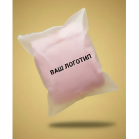 Matowa torba SLIDER z białym zamkiem 200x250mm z logo