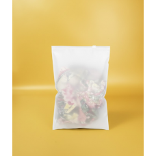 Матовий SLIDER пакет з білим замком 200х300мм З Логотипом