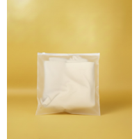 Матовый пакет SLIDER с белым замком 250х250мм С Логотипом