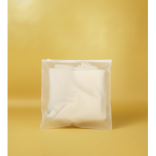 Матовий SLIDER пакет з білим замком 250х250мм З Логотипом