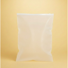 Матовий SLIDER пакет з білим замком 300х400мм З Логотипом