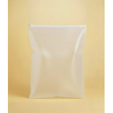 Матовий SLIDER пакет з білим замком 400х500мм З Логотипом