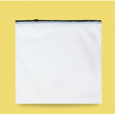 Матовий SLIDER пакет з чорним замком 200х200мм З Логотипом