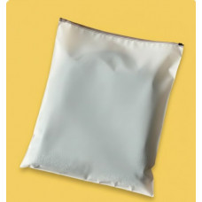 Матовий SLIDER пакет з чорним замком 400х500мм З Логотипом