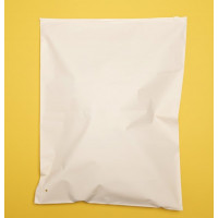 Матовий бежевий SLIDER пакет 350х450мм З замком в тон та Логотипом