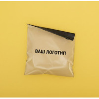 Матовий двосторонній SLIDER пакет 180х200мм З чорним замком та Логотипом