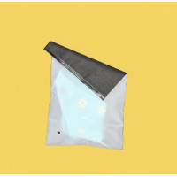 Матовий двосторонній SLIDER пакет 200х300мм З чорним замком та Логотипом