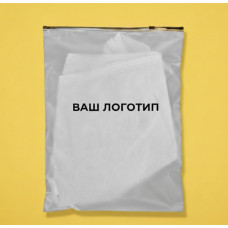 Матовий двосторонній SLIDER пакет 300х400мм З чорним замком та Логотипом