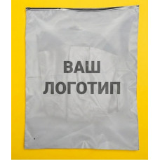 Матовий двосторонній SLIDER пакет 350х450мм З чорним замком та Логотипом