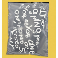 Матовий двосторонній SLIDER пакет 400х500мм З чорним замком та Логотипом