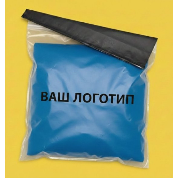 Матовий двосторонній SLIDER пакет 400х500мм З чорним замком та Логотипом