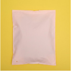 Матовий рожевий SLIDER пакет 280х350мм З замком в тон та Логотипом