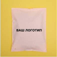 Матовий рожевий SLIDER пакет 280х350мм З замком в тон та Логотипом