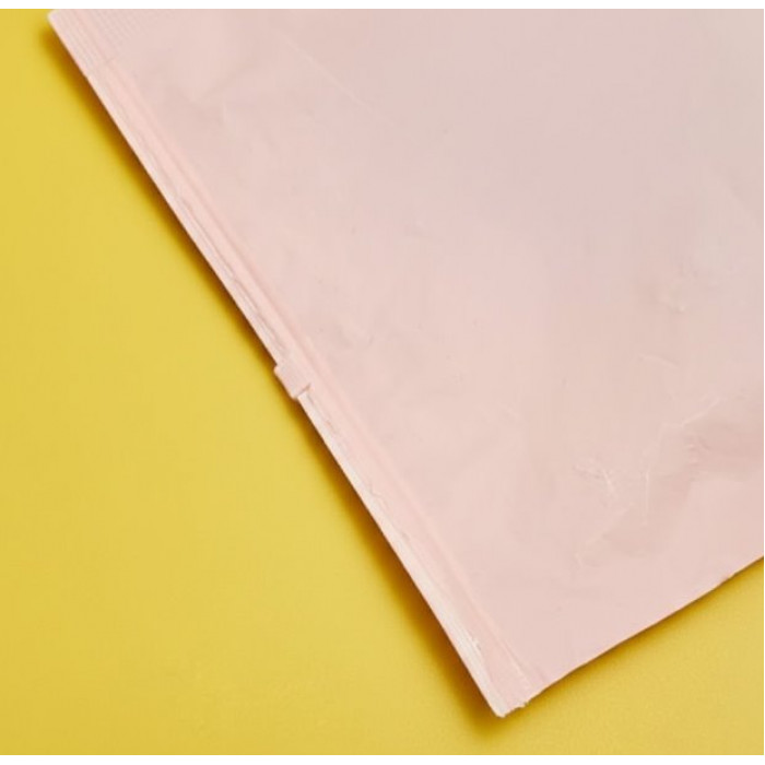 Матовий рожевий SLIDER пакет 350х450мм З замком в тон та Логотипом