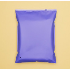 Матовий фіолетовий SLIDER пакет 350х450мм З замком в тон та Логотипом